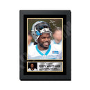 Fozzy Whittaker 1 Limited Edition Football Signed Print - American Footballer