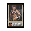 Francis Ngannou Limited Edition MMA Wrestler Signed Print - MMA Wrestling