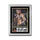 Francis Ngannou Limited Edition MMA Wrestler Signed Print - MMA Wrestling