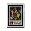 Francis Ngannou 2 Limited Edition MMA Wrestler Signed Print - MMA Wrestling