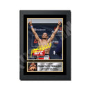 Francisco Trinaldo Limited Edition MMA Wrestler Signed Print - MMA Wrestling