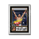 Francisco Trinaldo Limited Edition MMA Wrestler Signed Print - MMA Wrestling