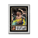 Francisco Trinaldo 2 Limited Edition MMA Wrestler Signed Print - MMA Wrestling