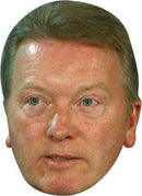 Frank Warren BOXER Celebrity Face Mask Fancy Dress Cardboard Costume Mask