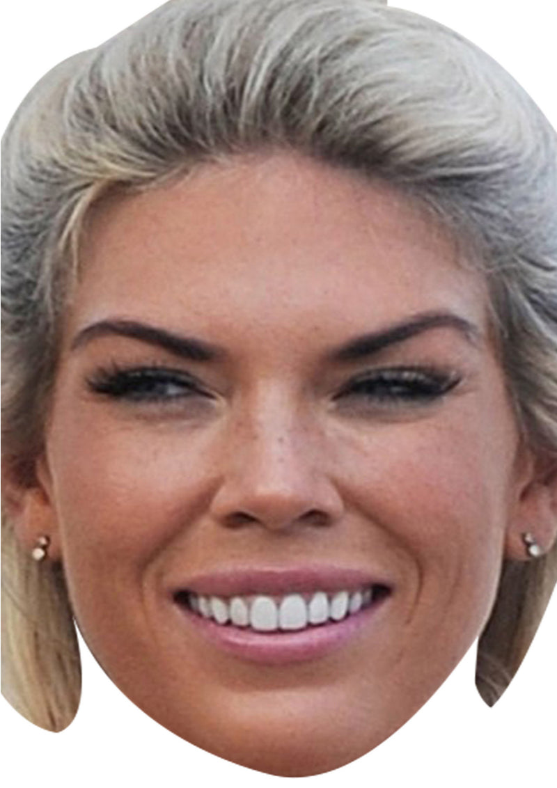 Frankie Essex 2020 Dress Cardboard Celebrity Party Face Mask