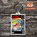 Frantic Flea Game Inspired Retro Gaming Keyring