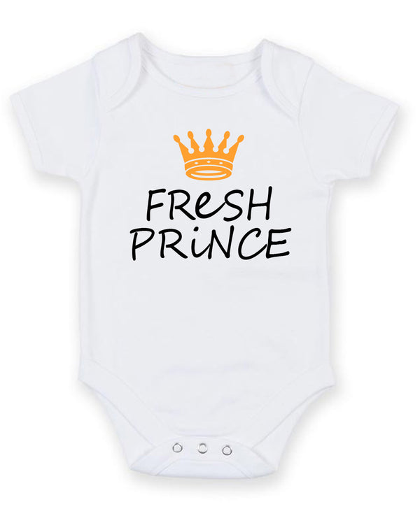 Fresh Prince Personalised Baby Boy Girl Unisex Short Sleeve Bodysuit