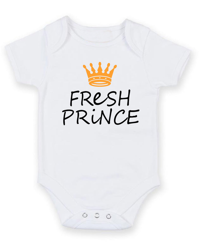 Fresh Prince Personalised Baby Boy Girl Unisex Short Sleeve Bodysuit