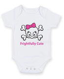 Frightfully Cute Printed Baby Grow Bodysuit Boy Girl Unisex Gift