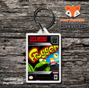 Frogger Game Inspired Retro Gaming Keyring