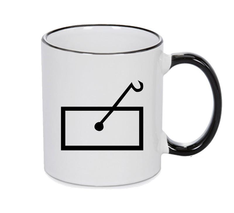 Fumes Black Handle Alchemy Mug GOTHIC GOTH HORROR STARS HORROSCOPE BLACK MAGIC MUG