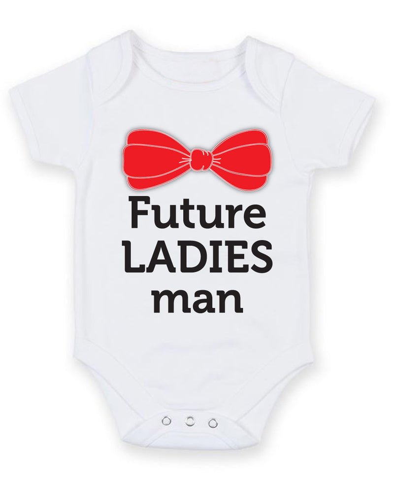 Future Ladies Man Baby Grow Bodysuit