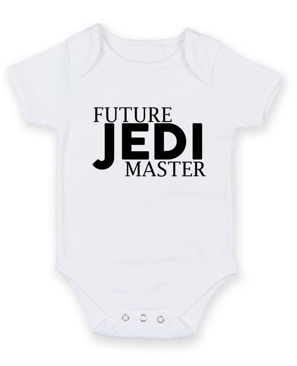 Future Jedi Master Personalised Baby Boy Girl Unisex Short Sleeve Bodysuit