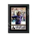 GABRIEL BATISTUTA Limited Edition Football Player Signed Print - Football