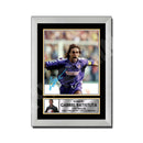 GABRIEL BATISTUTA Limited Edition Football Player Signed Print - Football