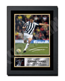GABRIEL TAMAS Limited Edition Football Player Signed Print - Football
