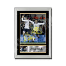 GARETH BALE _ AAROIN LENNON Limited Edition Football Player Signed Print - Football