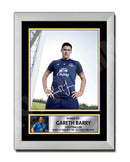 GARETH BARRY Limited Edition Football Player Signed Print - Football