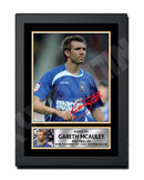 GARETH McAULEY Limited Edition Football Player Signed Print - Football