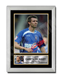 GARETH McAULEY Limited Edition Football Player Signed Print - Football