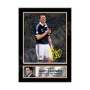 GARY CALDWEL Limited Edition Football Player Signed Print - Football
