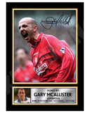 GARY McALLISTER 1 Limited Edition Football Player Signed Print - Football