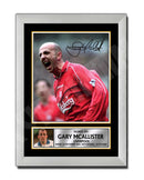 GARY McALLISTER 1 Limited Edition Football Player Signed Print - Football