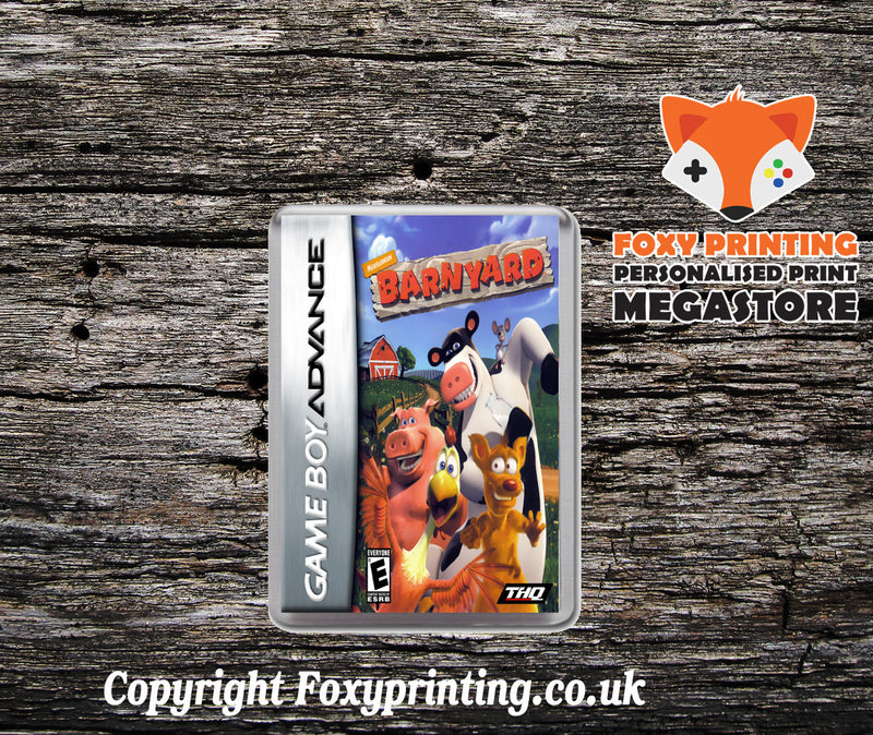 Barnyard - Gameboy Advance Retro Gaming Magnet