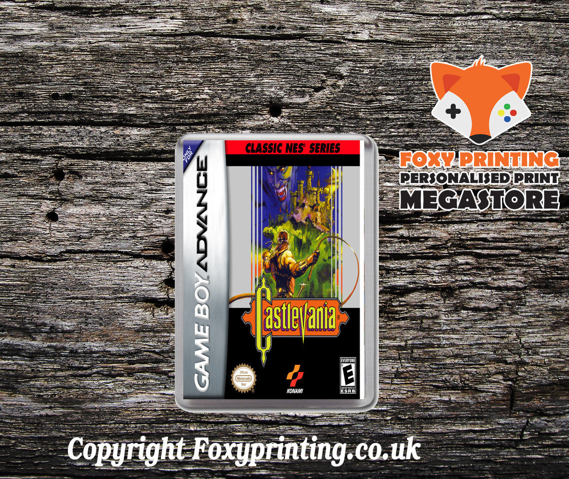 Castlevania - Gameboy Advance Retro Gaming Magnet