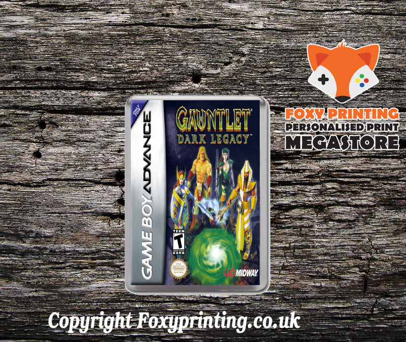 Gauntlet - Dark Legacy - Gameboy Advance Retro Gaming Magnet