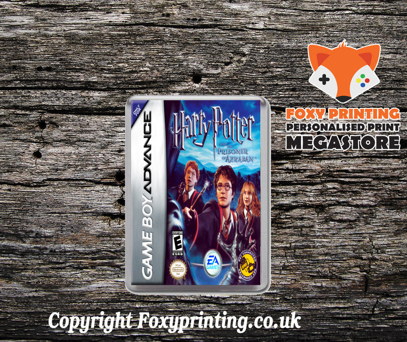 Harry Potter And The Prisoner Of Azkaban - Gameboy Advance Retro Gaming Magnet