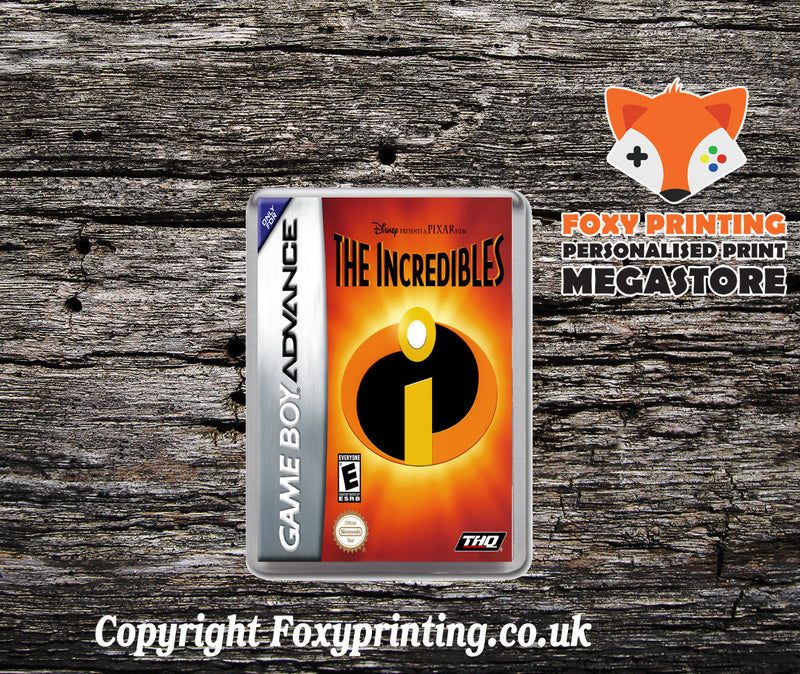 Incredibles, The - Gameboy Advance Retro Gaming Magnet