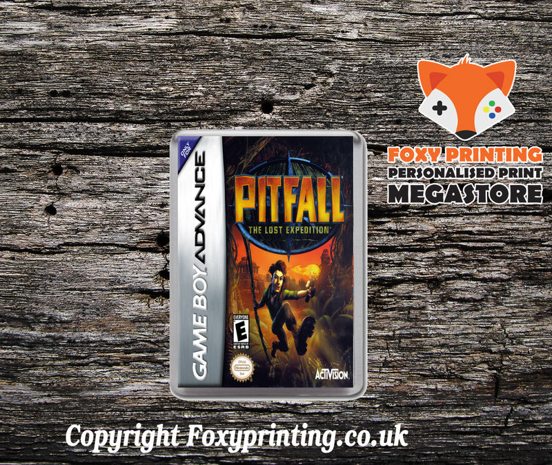 Pitfall - The Lost Expedition - Gameboy Advance Retro Gaming Magnet