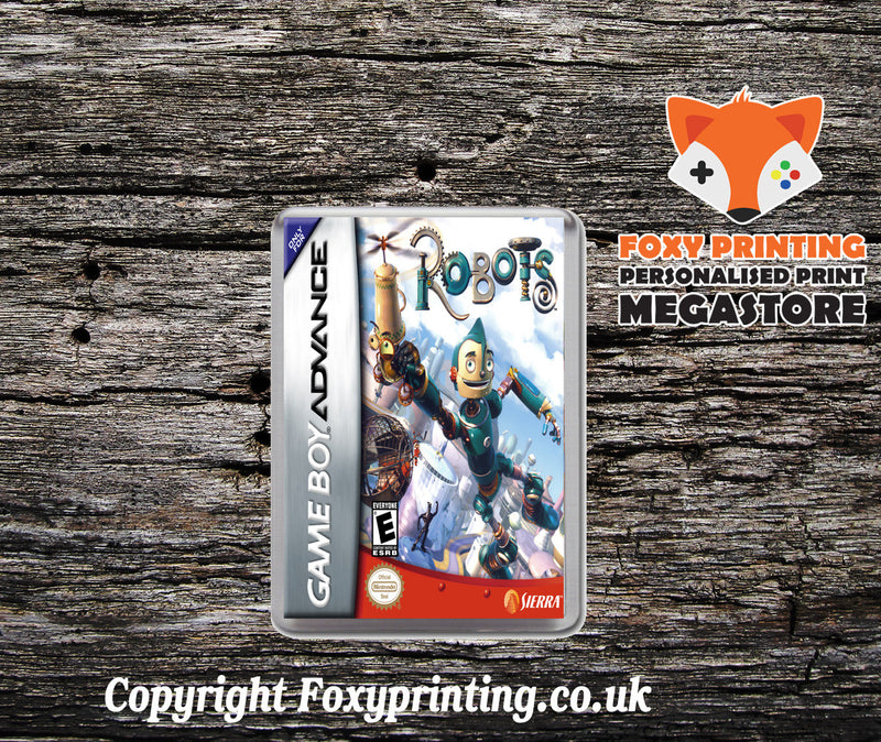 Robots - Gameboy Advance Retro Gaming Magnet