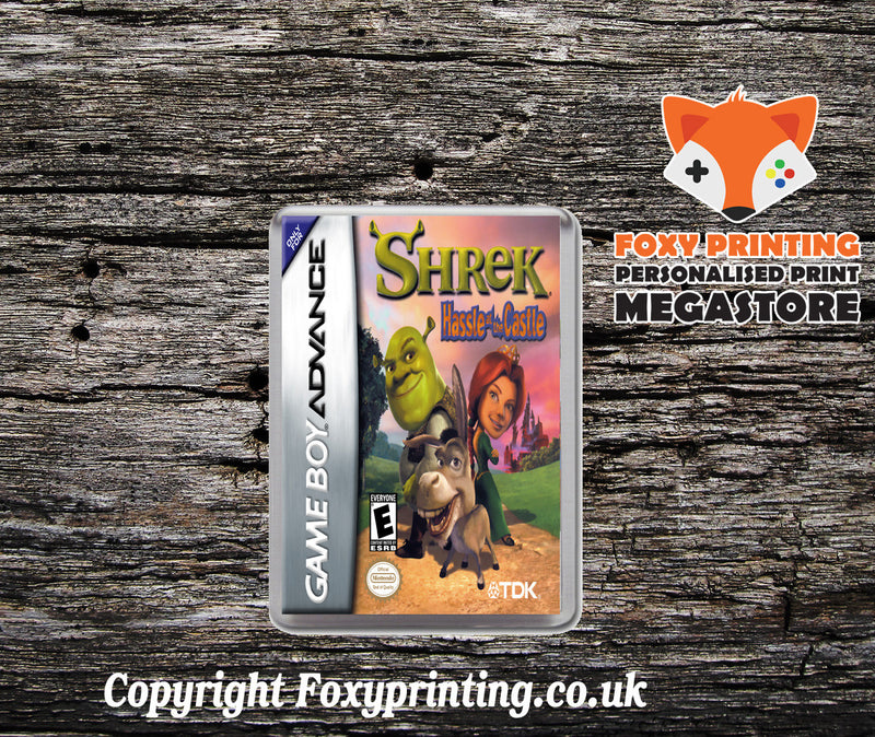 Shrek - Hassle At The Castle - Gameboy Advance Retro Gaming Magnet