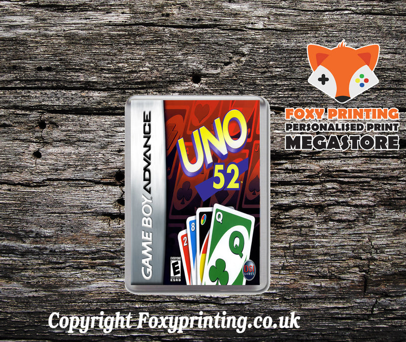 Uno 52 - Gameboy Advance Retro Gaming Magnet