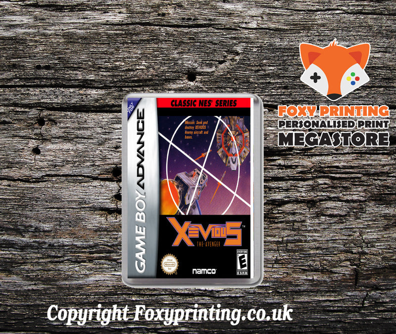 Xevious - The Avenger - Gameboy Advance Retro Gaming Magnet