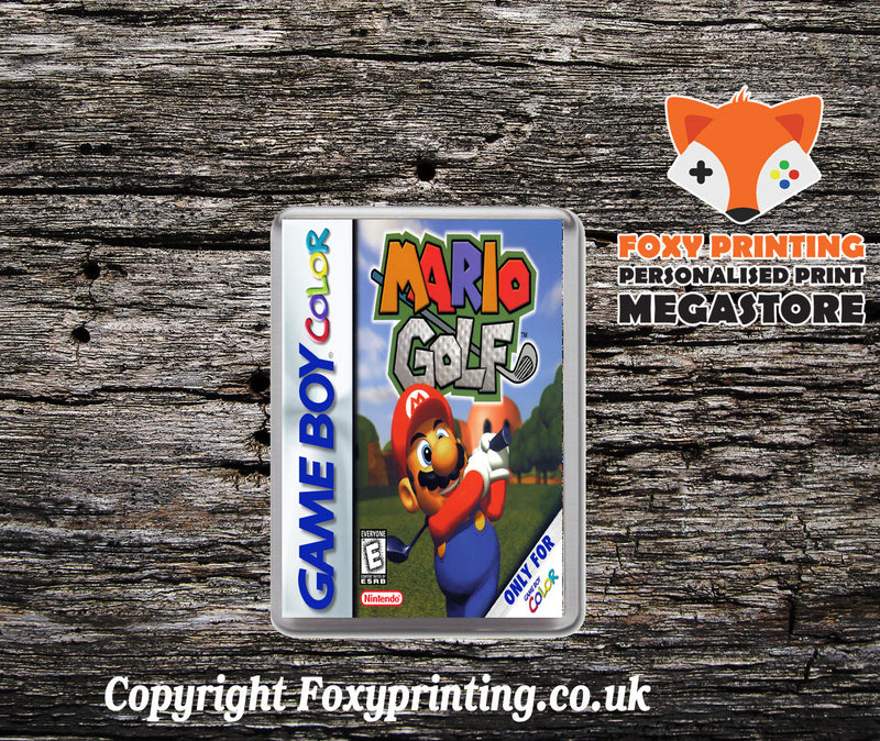 Mario Golf DS Retro Gaming Magnet