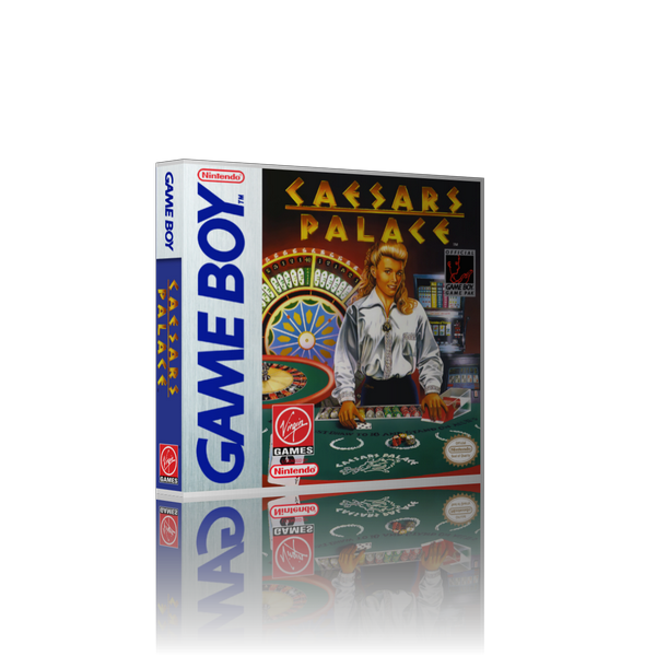 Caesars Palace Nintendo DS Style REPLACEMENT Retro Gaming Case