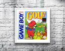 Golf Game Style Inspired Retro Gaming Poster A2 A3 Or A4