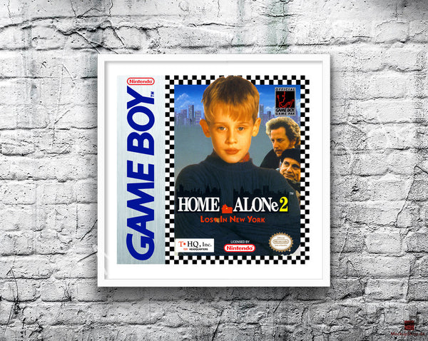 Home Alone 2 - Lost In New York Game Style Inspired Retro Gaming Poster