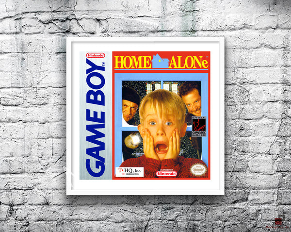 Home Alone Game Style Inspired Retro Gaming Poster
