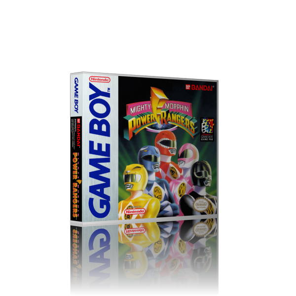 Mighty Morphin Power Rangers Nintendo DS Style REPLACEMENT Retro Gaming Case