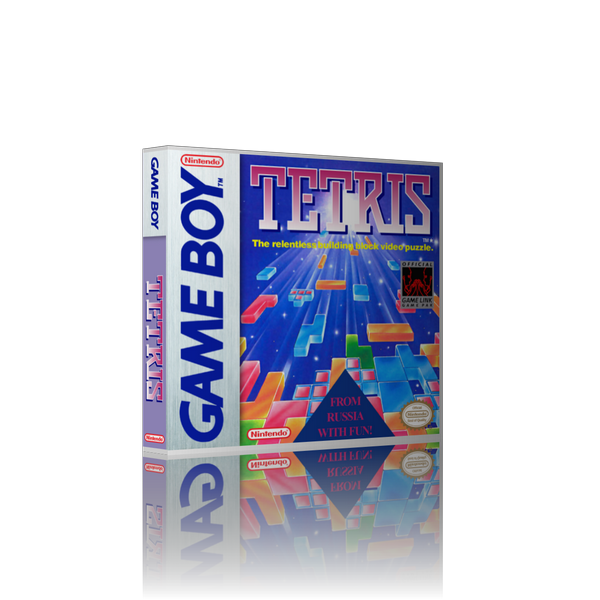 Tetris Nintendo DS Style REPLACEMENT Retro Gaming Case