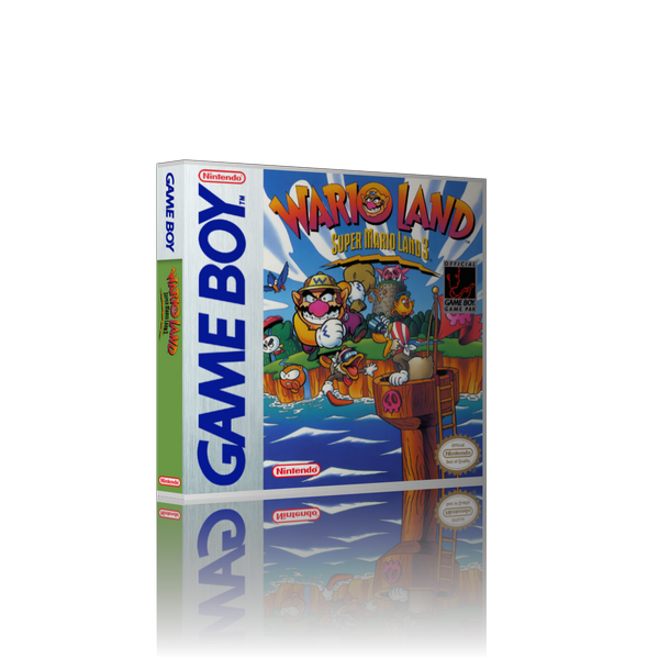 Wario Land  Super Mario Land 3 Nintendo DS Style REPLACEMENT Retro Gaming Case