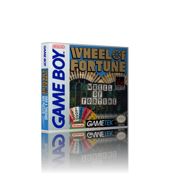 Wheel Of Fortune Nintendo DS Style REPLACEMENT Retro Gaming Case