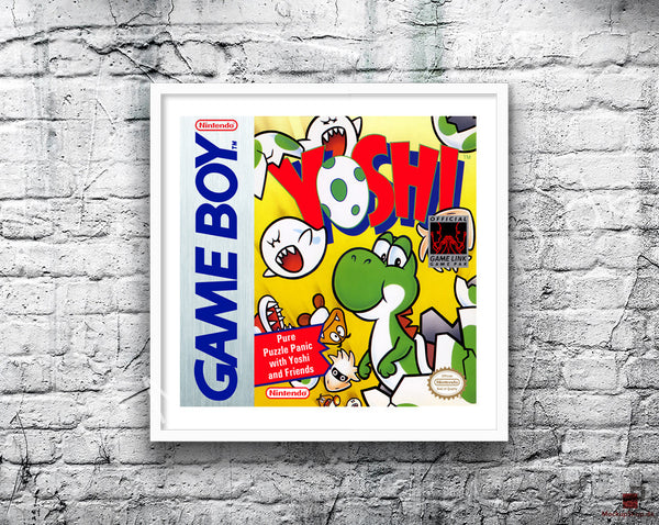 Zoop Game Style Inspired Retro Gaming Poster