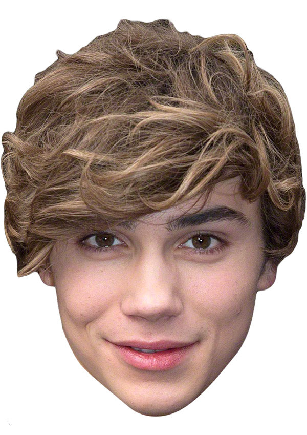 GEORGE SHELLEY MASK JB - Music Star Fancy Dress Cardboard Celebrity Party Face Mask