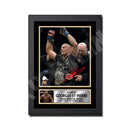 GEORGES ST PIERRE 2 Limited Edition MMA Wrestler Signed Print - MMA Wrestling