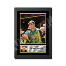GEORGE BAILEY 2 Limited Edition Cricketer Signed Print - Cricket Player